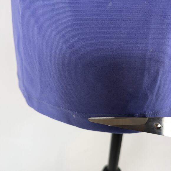 Clara Sunwoo Women's XS Blouse Periwinkle Blue Cut-Out 3/4 Sleeve Work Top - Picture 9 of 11